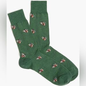 J. Crew Men’s Hot toddy socks - CE015 - NWT - One Size